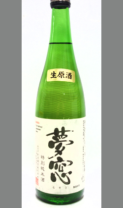 新良酒造夢想特別純米生原酒720ml