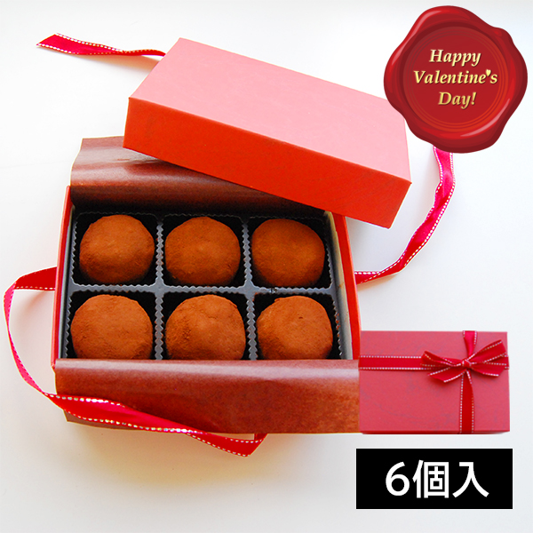 【バレンタインギフト】至福のショコラ大福「恋むすび」(6個×1箱)