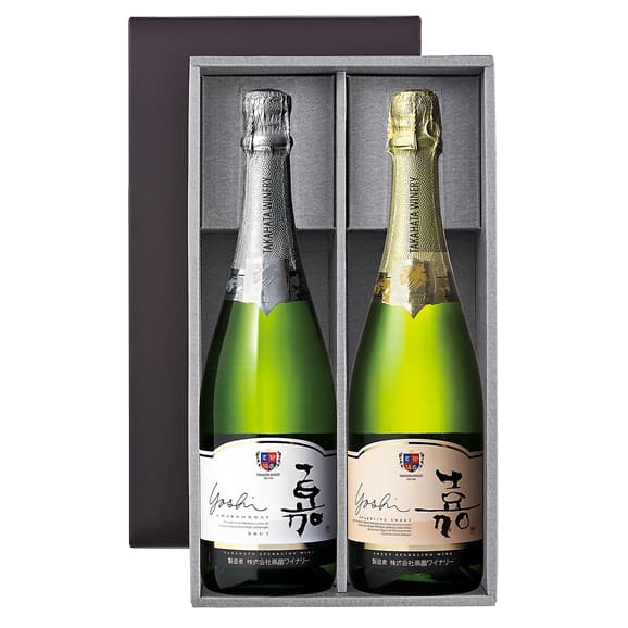高畠ワイナリー／YTW-S　嘉スパークリングセット各 750ml [化粧箱入]