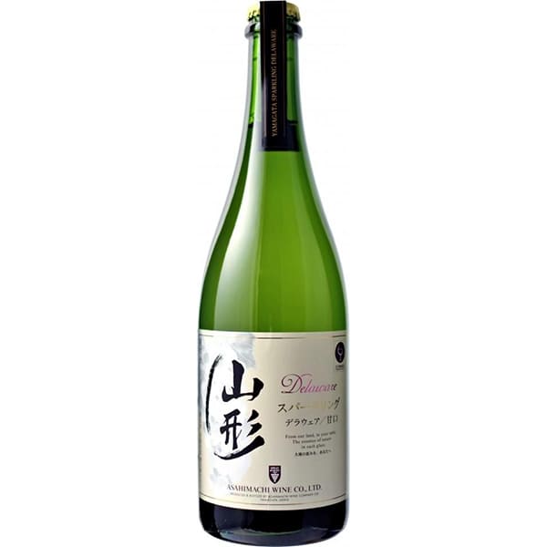 朝日町ワイン／山形スパークリング デラウェア甘口 750ml