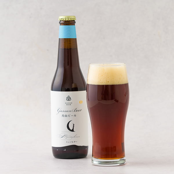 西川町総合開発／月山ビール ミュンヒナー330ml×6本セット[箱入]