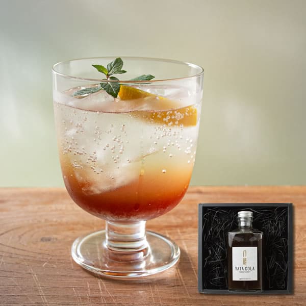 YATACOLA／クラフトコーラ375ml角瓶１本 [ギフトボックス]