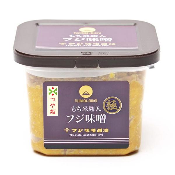 フジ味噌醤油／つや姫入り極上もち米麹味噌750g