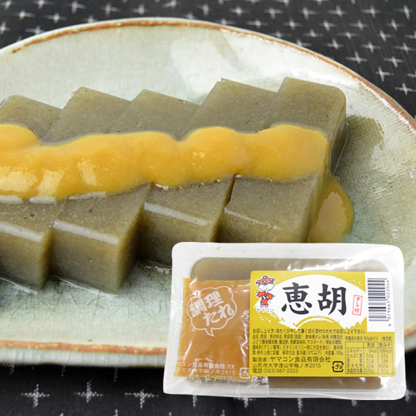 販売再開未定│山形の恵胡(えご)酢みそ付(180g×5パック)