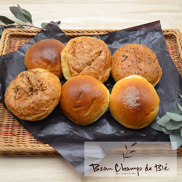 ボー・ションドブレのスイーツパン6個セット（6種類×各1個入）[箱入]