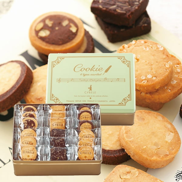 シベール／クッキー六重奏L缶(60枚入)