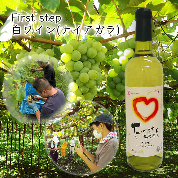 First step／白ワイン(ナイアガラ)720ml