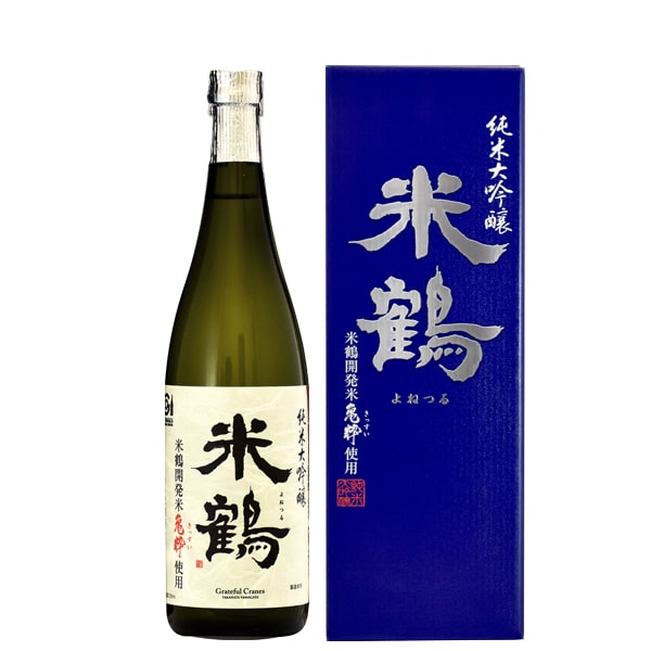 【お歳暮】米鶴酒造／米鶴 純米大吟醸 亀粋720ml[化粧箱]