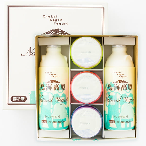 【お中元】鳥海高原ヨーグルト／こだわりヨーグルトギフトセット【F-01】