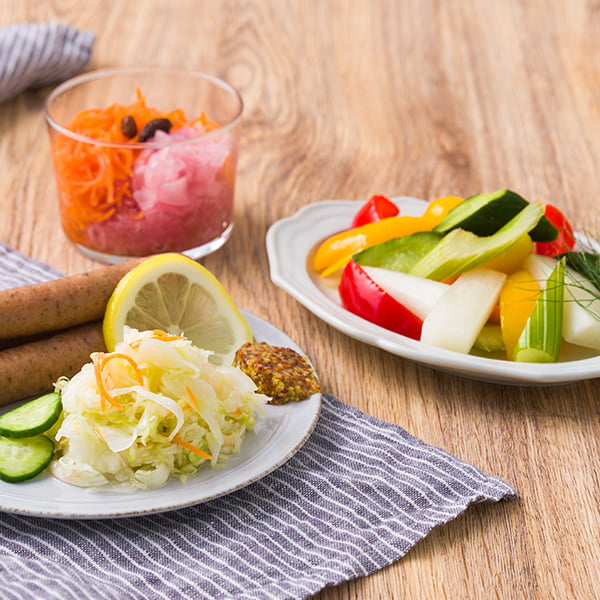 野菜ソムリエ監修／洋風漬物セット(ピクルス、ラペ、ザワークラウト)