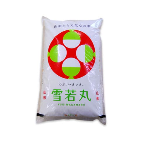 定期購入】うまいず米／山形県産雪若丸10kg精米(5kg×2袋)