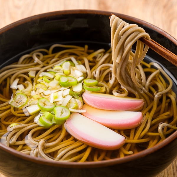 はせ川製麺／朝日そば6袋セット(半生麺・めんつゆ付)