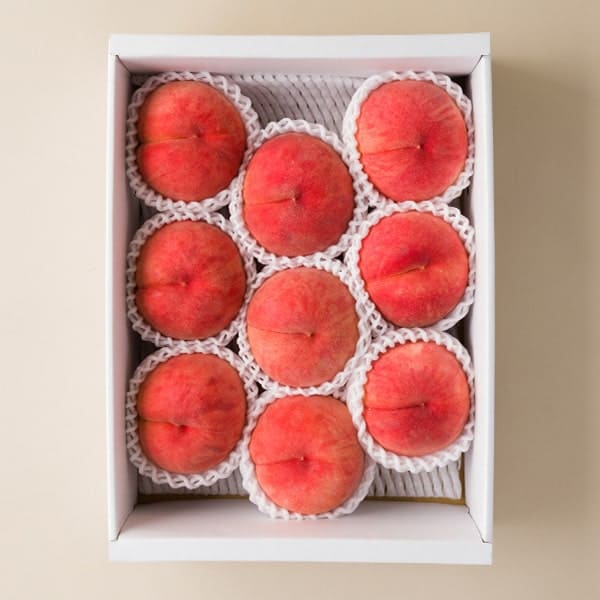 堀さんの白桃 川中島(9〜12玉)[8月下旬]