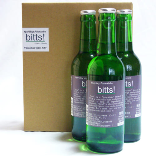 和田酒造／スパークリングbitts!3本[化粧箱入]