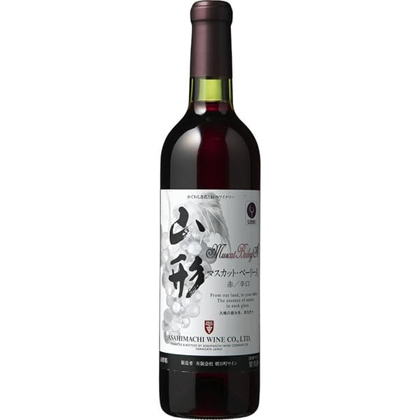 朝日町ワイン／山形マスカット・ベーリーA 赤辛口 720ml