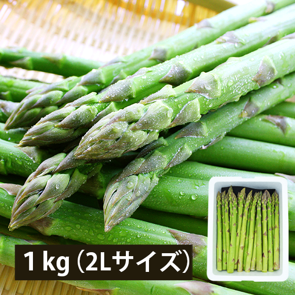 極太銀山アスパラガス1kg(2Lサイズ)