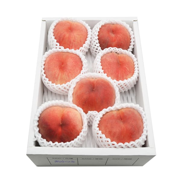 プレミアム白桃あかつき約2kg(6〜9玉)