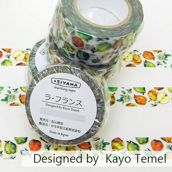 石山商店オリジナルマスキングテープ[ラフランス]【宅急便】