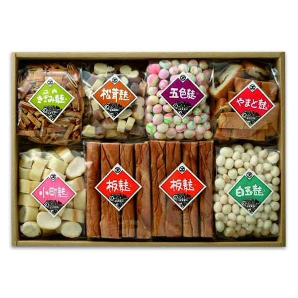 鈴木製麸所／山形の四季焼麩8点詰合せセット[箱入]