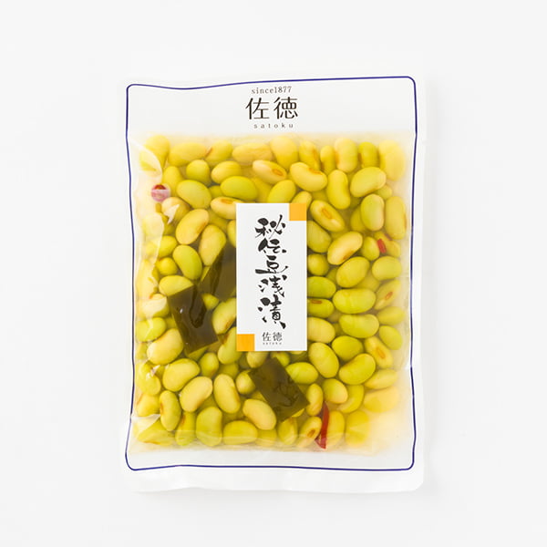 佐徳／秘伝豆(ひでんまめ)浅漬け(160g×3袋入)[箱入]