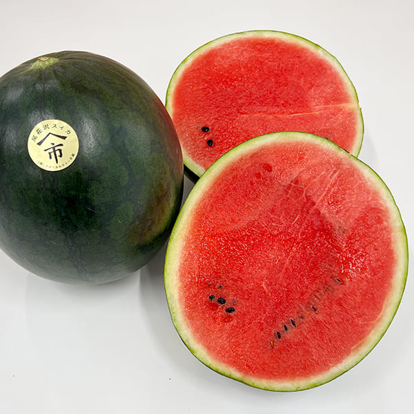 数量限定】尾花沢の黒小玉すいか2玉(約2kg×2玉)