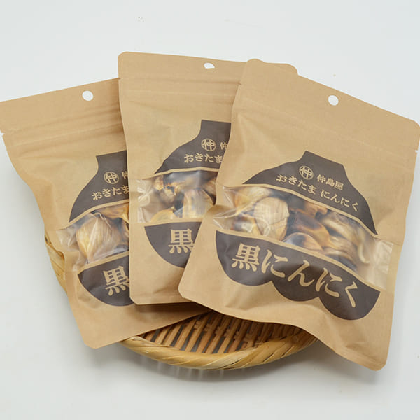 クソニンジン 30g✖️2袋セット　割引価格　和歌山産　自然栽培 仲島屋／黒にんにく3袋セット(70g×3袋)