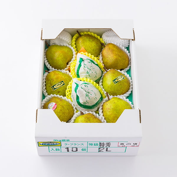 芳醇洋梨ラ・フランス約3kg(2L10玉)