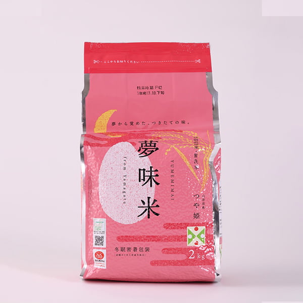 夢味米／山形県産つや姫10kg(2kg×5)BG無洗米