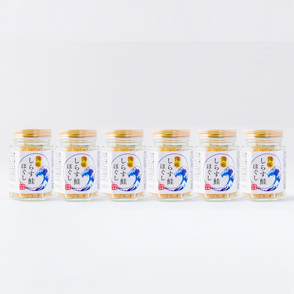 木川屋本店／しらす鮭ほぐし6本セット(70g×6)