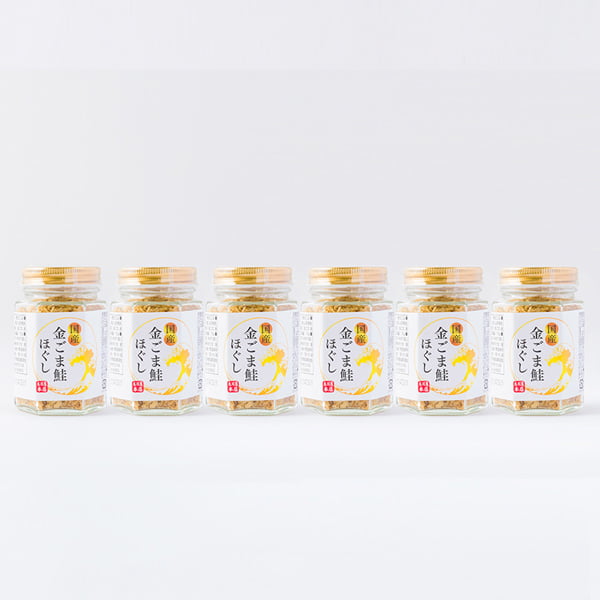 木川屋本店／金ごま鮭ほぐし6本セット(70g×6)