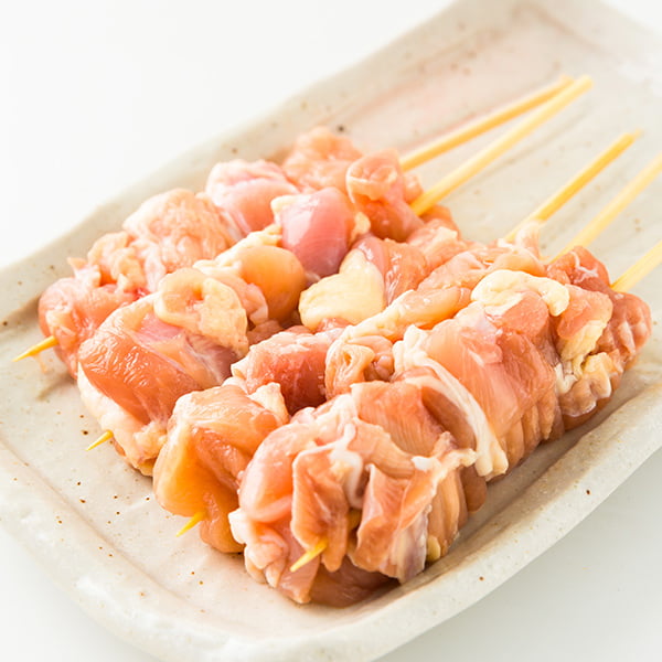 肉の中村／国産鶏の焼き鳥詰め合わせ50本(もも・皮・ねぎ間・軟骨・砂肝)