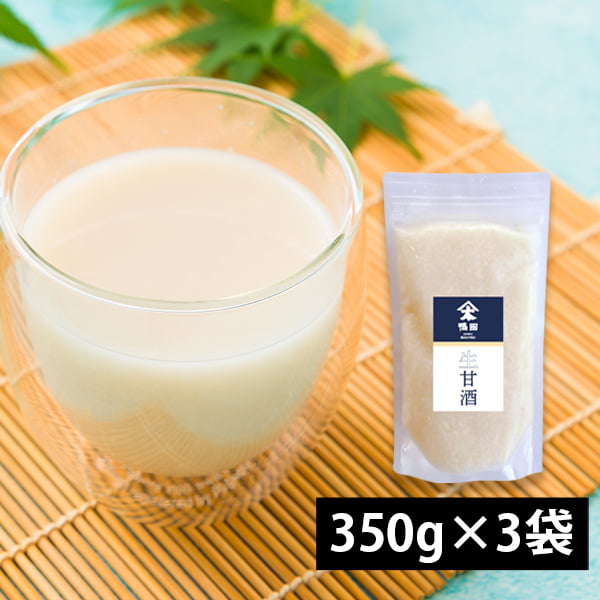 鴨田太平商店／生甘酒3袋(350g×3袋)