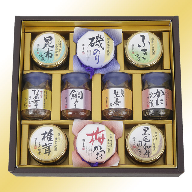 磯じまん伝統の味 佃煮詰合せ MT-50 | 美味（うまい）じまん |