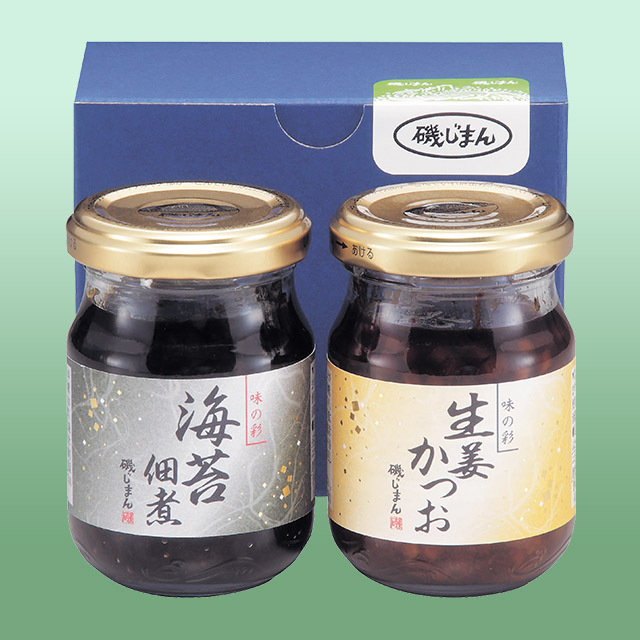お手軽ギフト】GN-2（海苔佃煮・生姜かつお） | 美味（うまい）じまん