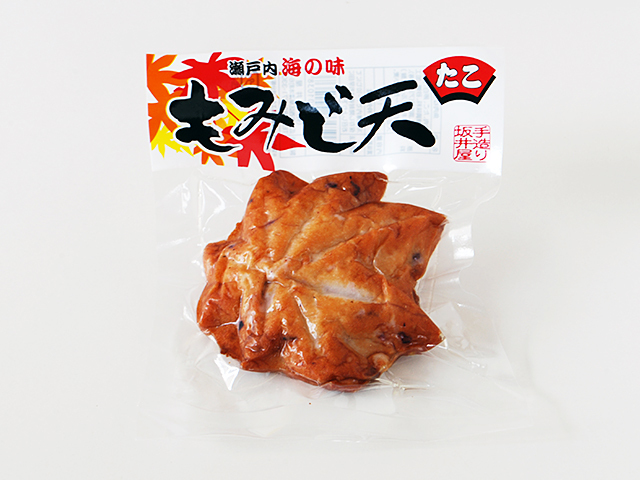 もみじ天 たこ