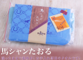 【送料無料！】人気のプリント柄入り馬シャンタオル！ミニBag付き