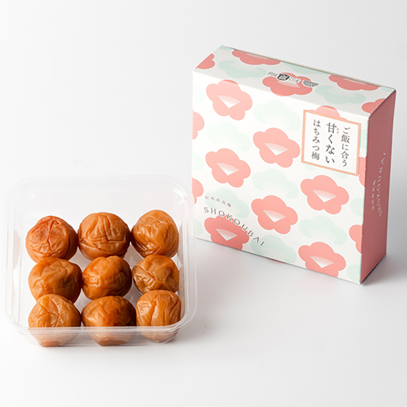 ごはんに合う甘くないはちみつ梅（はちみつ南高梅）140g