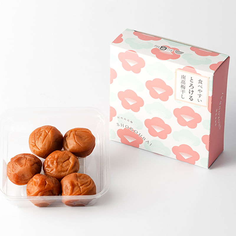 食べやすいとろける南高梅干し（うすしお味南高梅）140g 株式会社 松晃梅