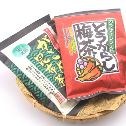 うめ海鮮 お茶セット（とうがらし梅茶、ガゴメ昆布茶）送料無料