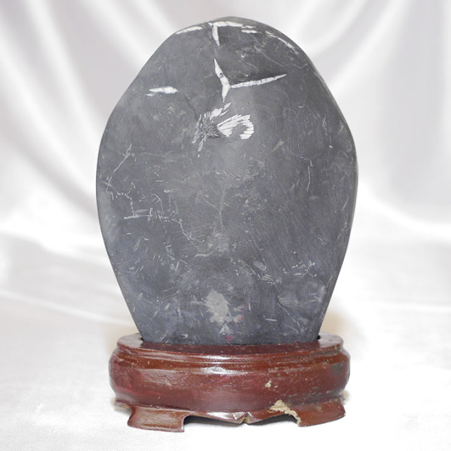 天然石 こころなし 鑑賞石 梅花石 置物 重さ約2222g VAZK 売買された  