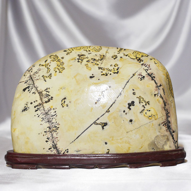 ピクチャーストーン】草花石No.373（観賞用鉱石）