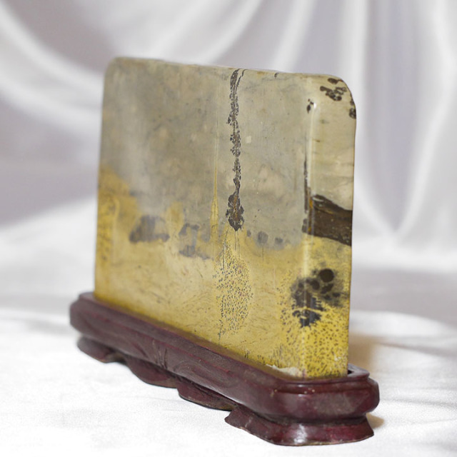 ピクチャーストーン】草花石No.378（観賞用鉱石）