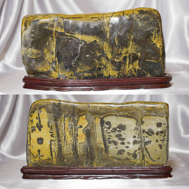 ピクチャーストーン】草花石No.379（観賞用鉱石）