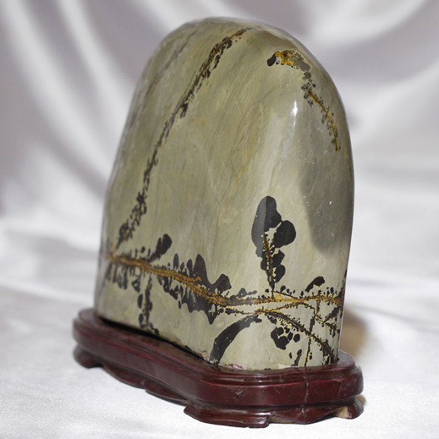 ピクチャーストーン】草花石No.805（観賞用鉱石）