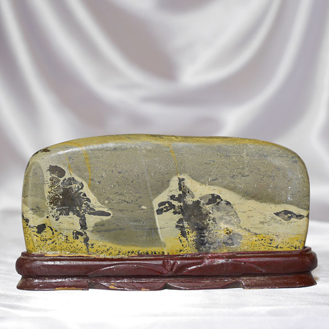 ピクチャーストーン】草花石SK-01（観賞用鉱石）