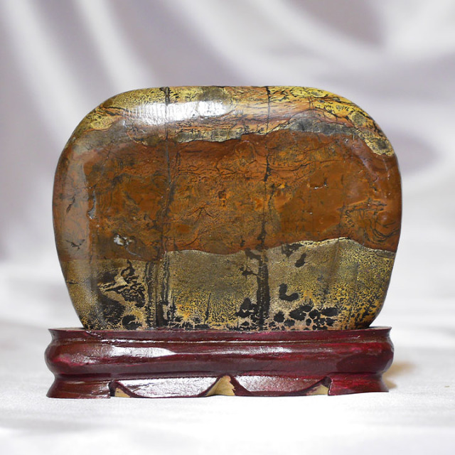 ピクチャーストーン】草花石SK-05（観賞用鉱石）