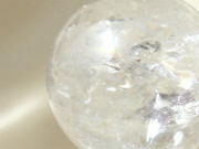 水晶！特選 天然水晶玉 ガーデンクォーツ 台座付 No.G003 【水晶