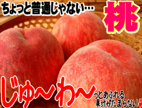 大玉【ハズレの桃を手に入れるな！】本物の味がする桃　今年もぷりっぷりっの甘い桃を届けます！3キロ1箱（7～8個入り）