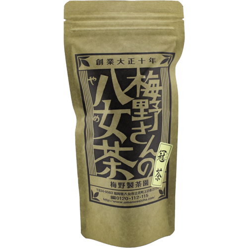 梅野さんの八女茶（かぶせ茶） 220g入