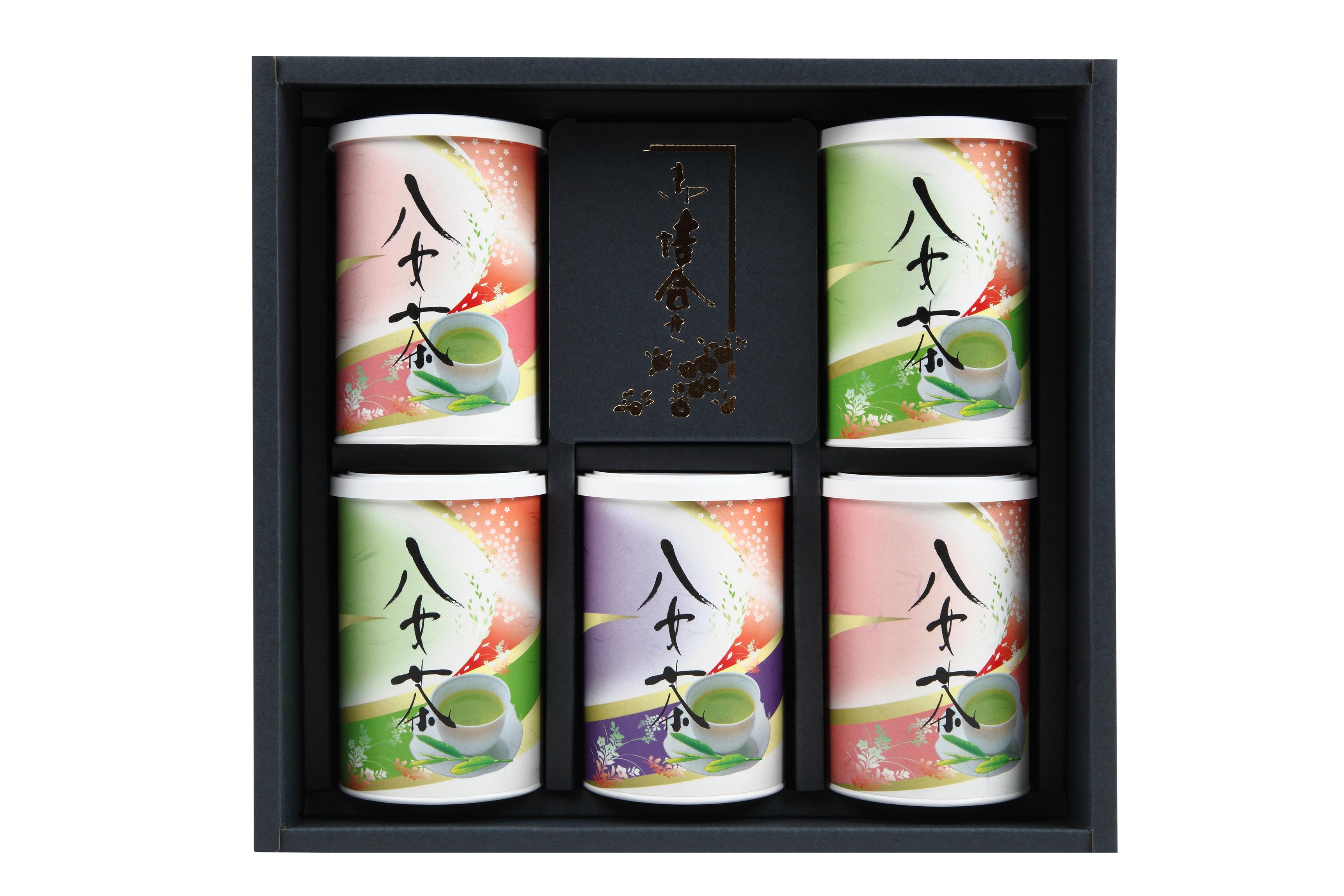 八女茶缶5本セット